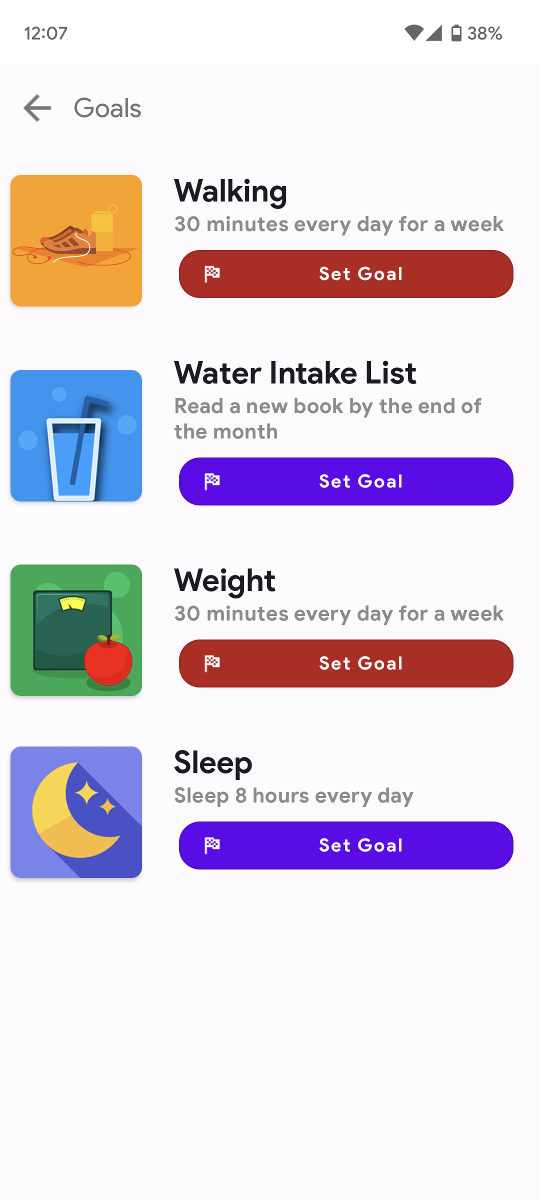 اسکرین شات 7 برنامه Health Pal - Fitness Manager