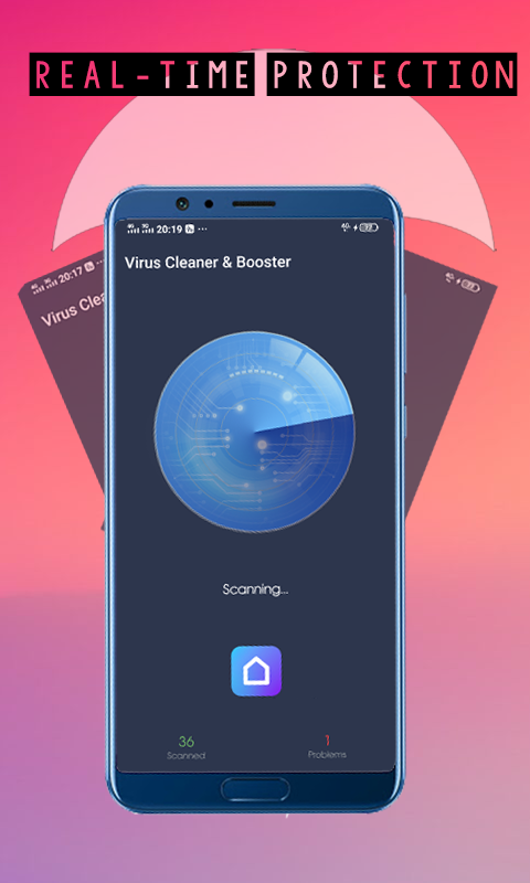 اسکرین شات 3 برنامه Antivirus - Virus Cleaner