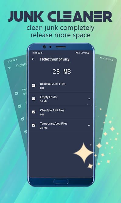 اسکرین شات 2 برنامه Antivirus - Virus Cleaner