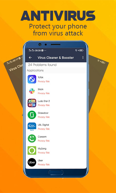 اسکرین شات 4 برنامه Antivirus - Virus Cleaner