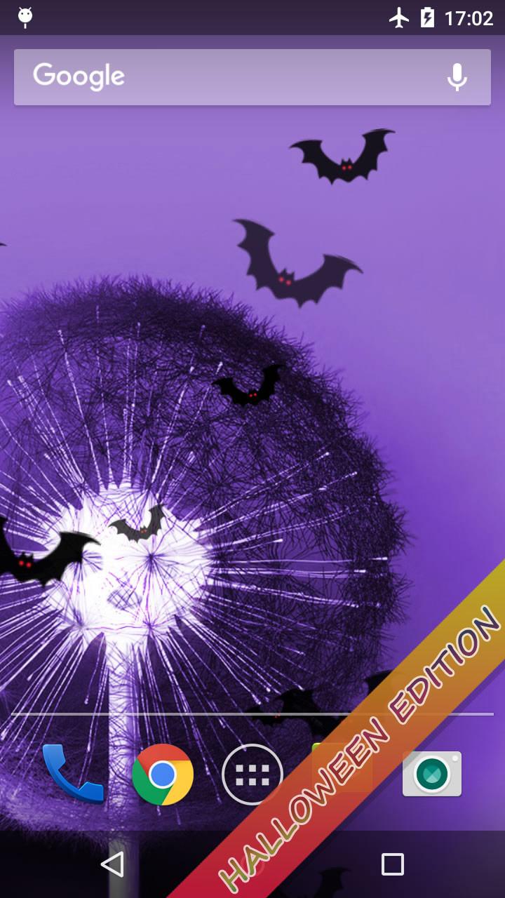 اسکرین شات 4 برنامه Dandelion Live Wallpaper
