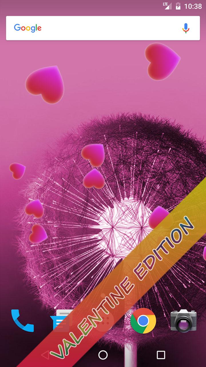 اسکرین شات 5 برنامه Dandelion Live Wallpaper