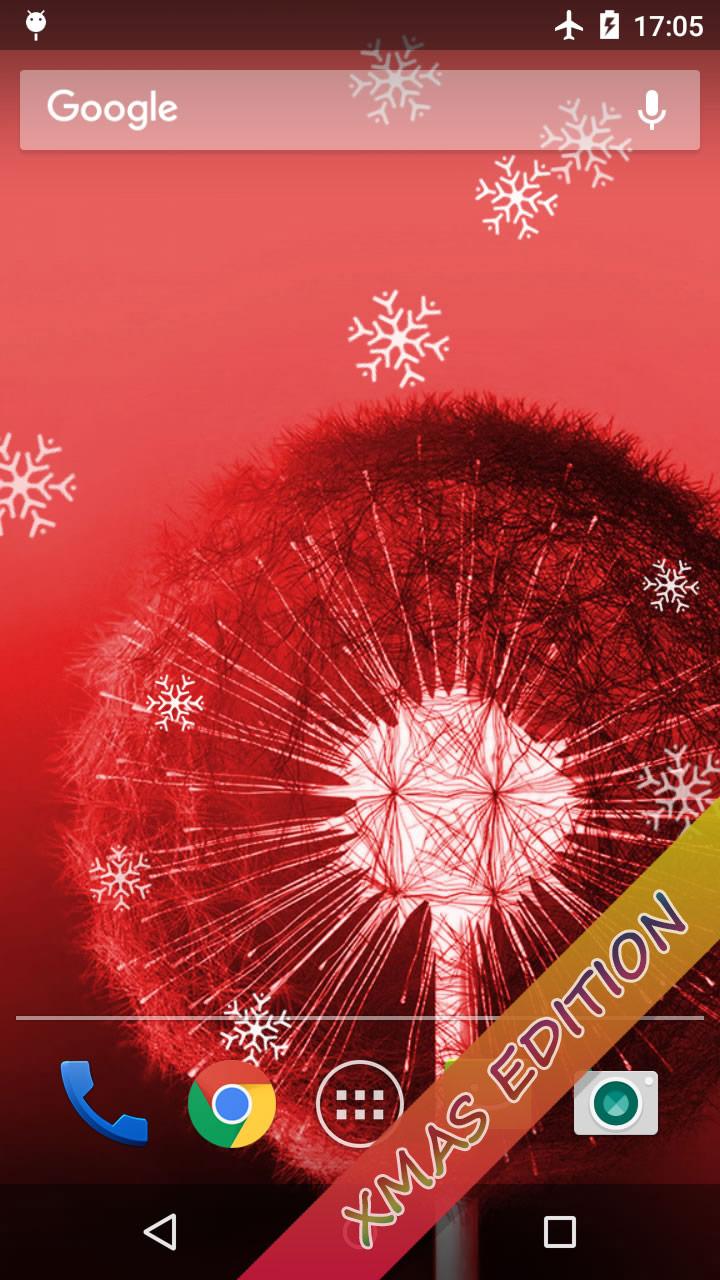 اسکرین شات 3 برنامه Dandelion Live Wallpaper