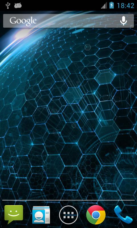 اسکرین شات 3 برنامه DNA Live Wallpaper