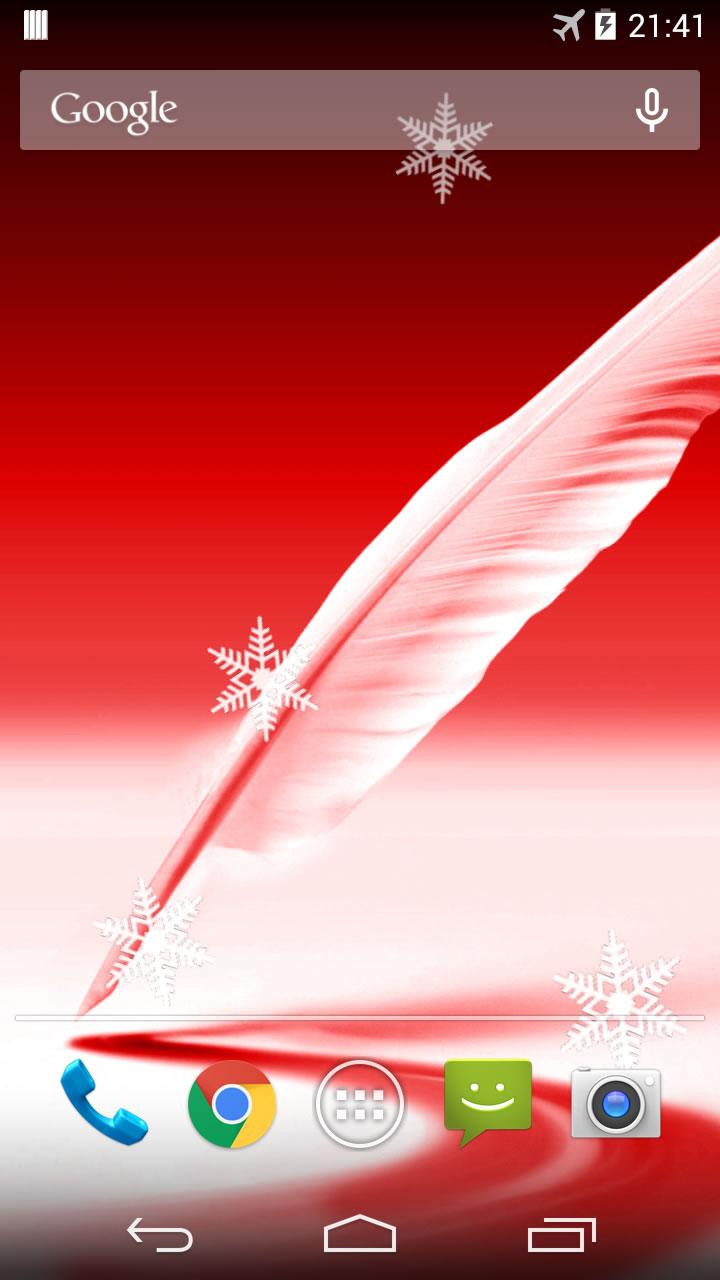 اسکرین شات 3 برنامه Feather Live Wallpaper