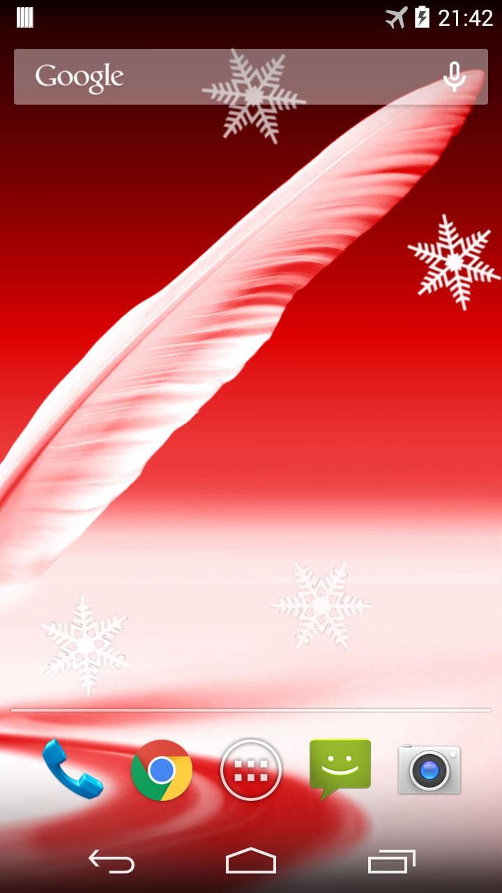 اسکرین شات 2 برنامه Feather Live Wallpaper