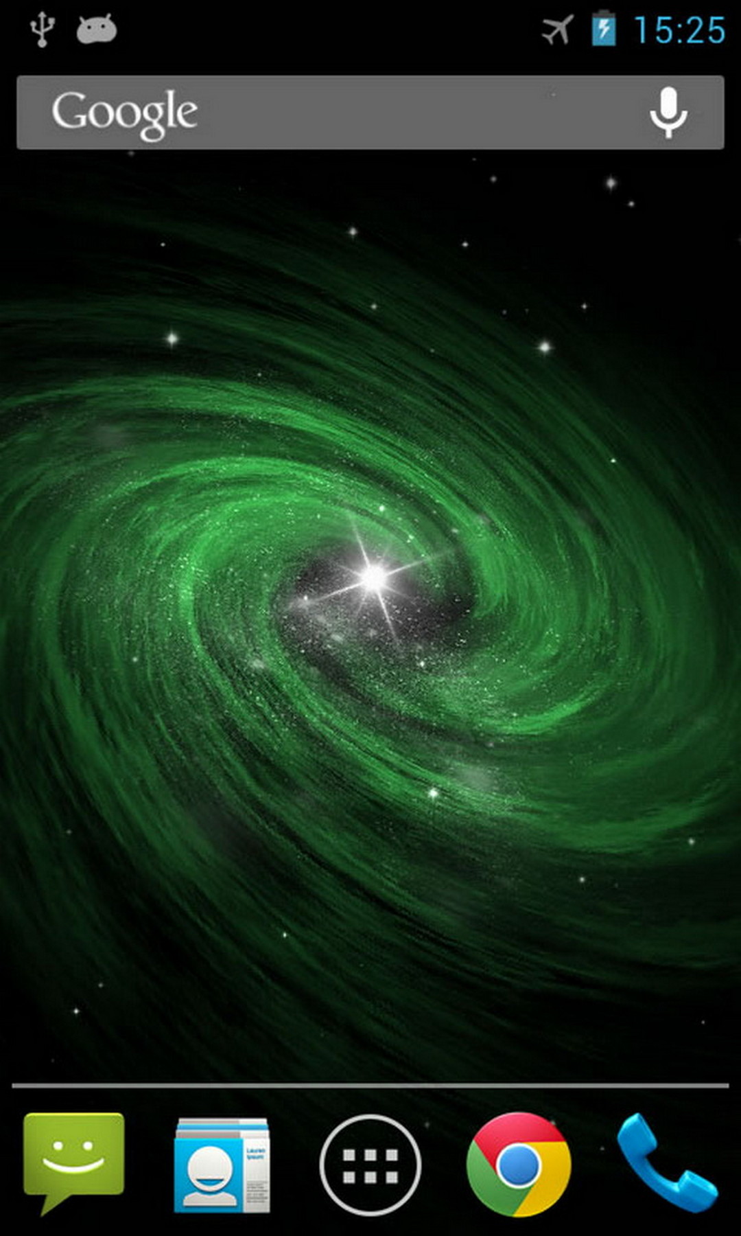 اسکرین شات 2 برنامه Galaxy Live Wallpaper