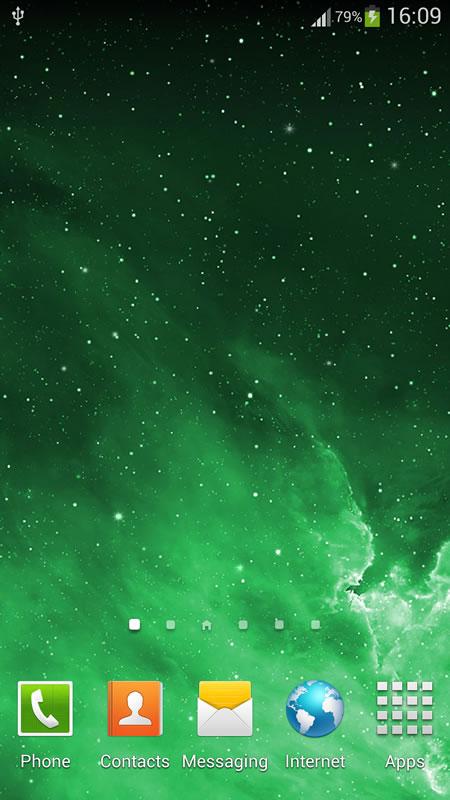 اسکرین شات 4 برنامه Galaxy Parallax Live Wallpaper