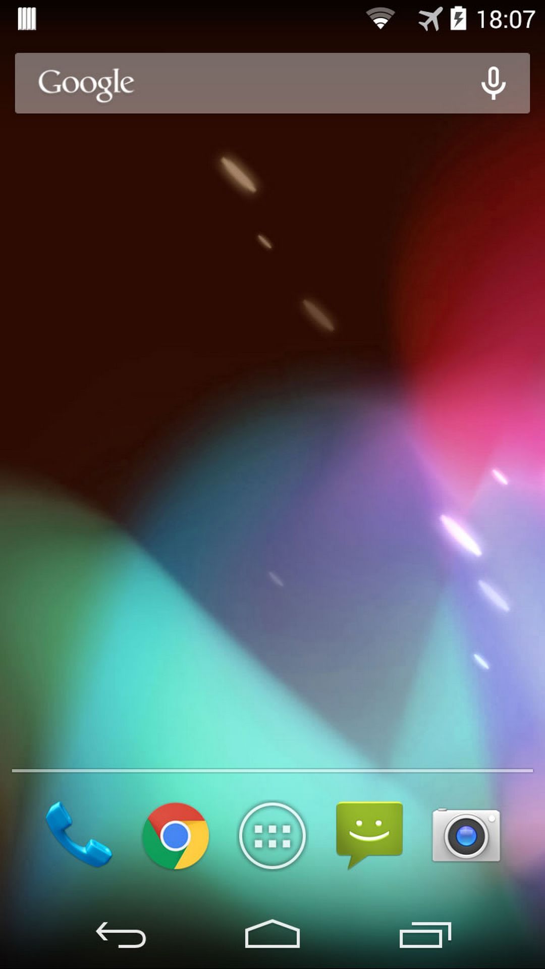 اسکرین شات 3 برنامه Jelly Bean Live Wallpaper