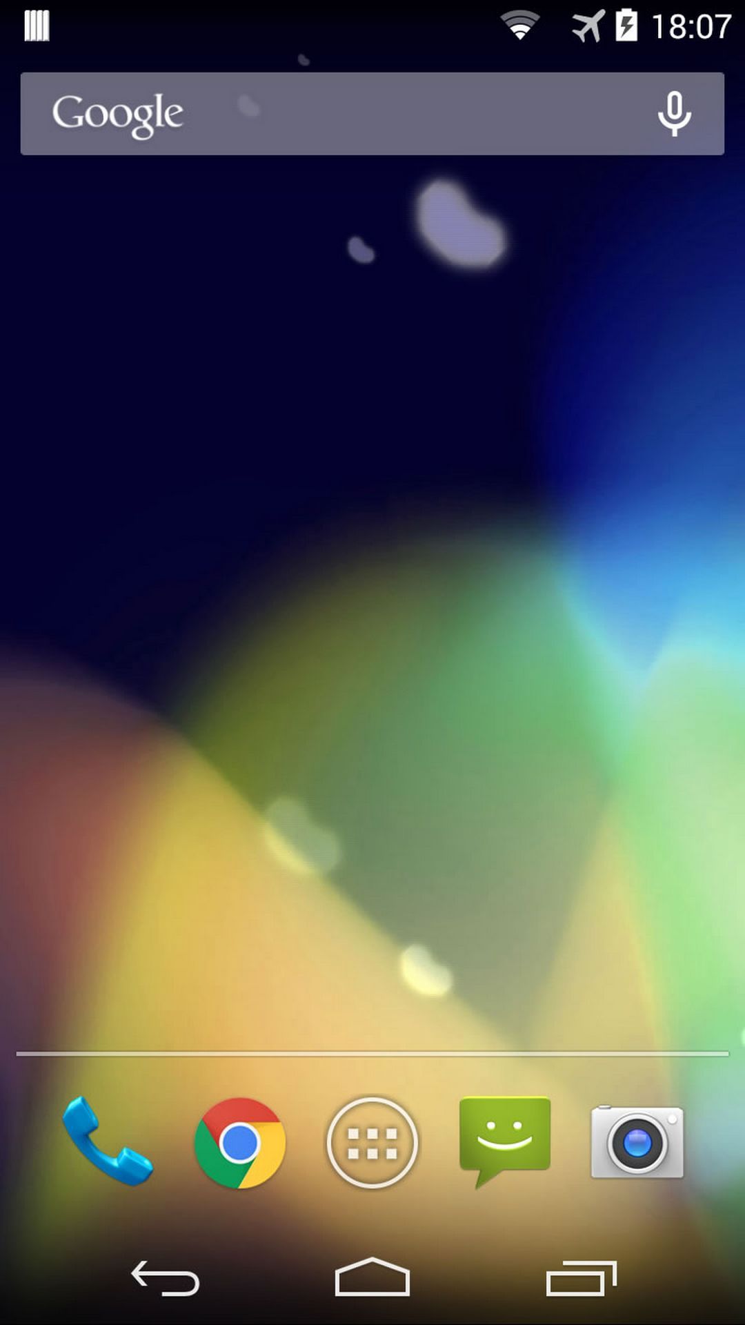 اسکرین شات 2 برنامه Jelly Bean Live Wallpaper