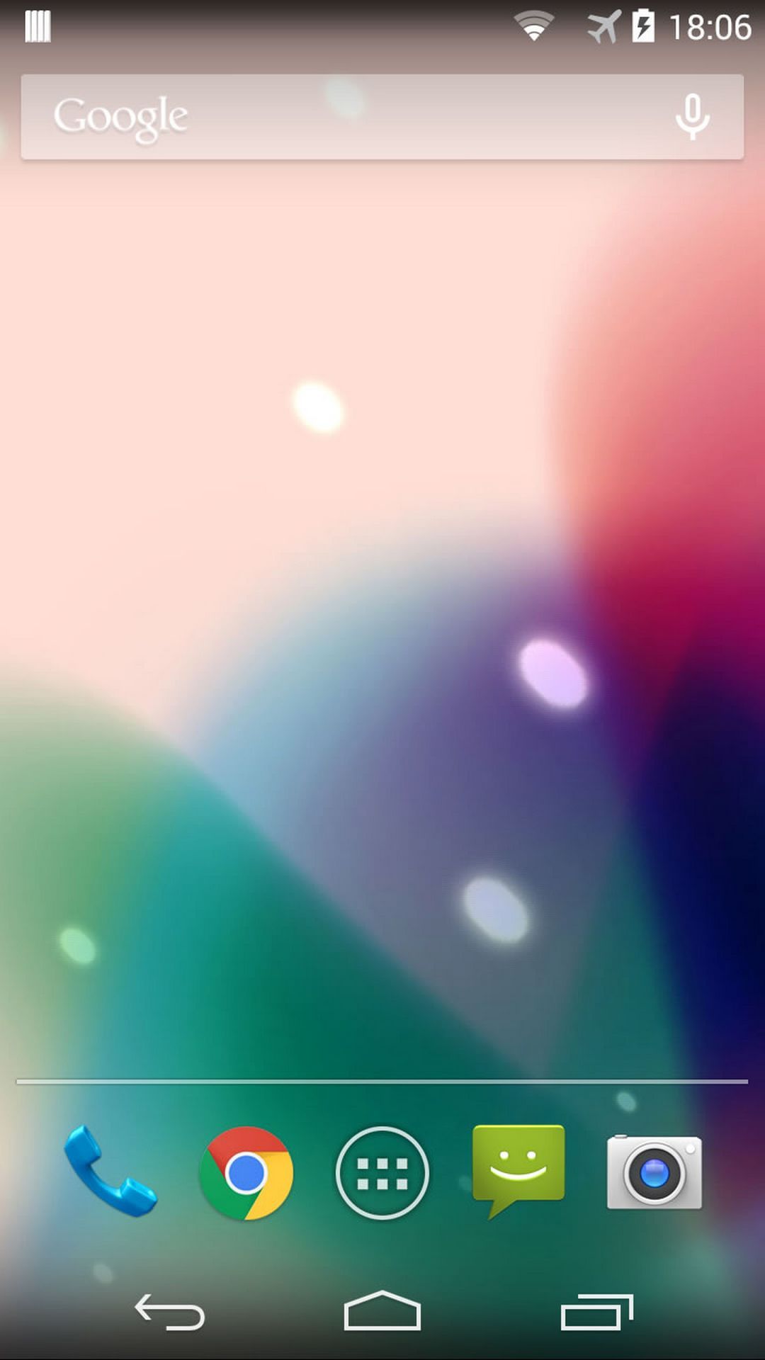 اسکرین شات 1 برنامه Jelly Bean Live Wallpaper