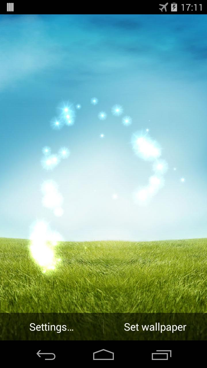 اسکرین شات 3 برنامه Greenfield Live Wallpaper
