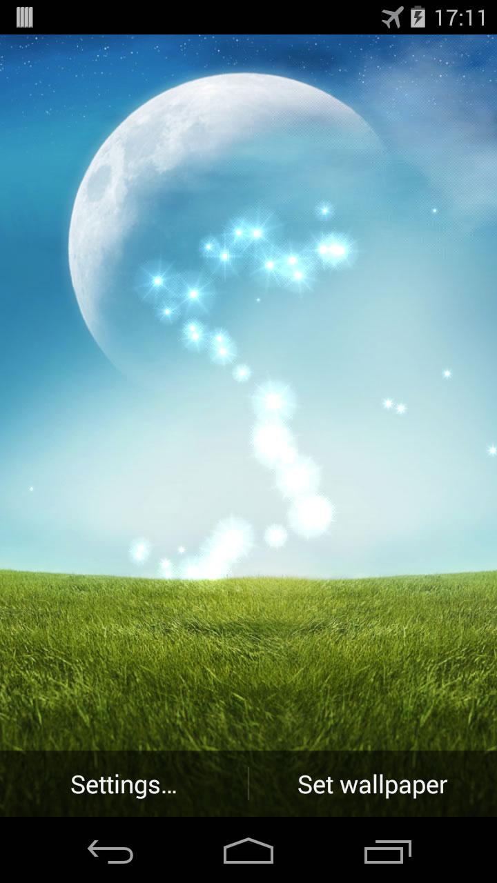 اسکرین شات 2 برنامه Greenfield Live Wallpaper