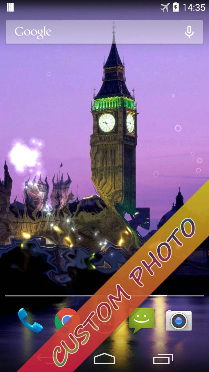 اسکرین شات برنامه Crystal Live Wallpaper 2