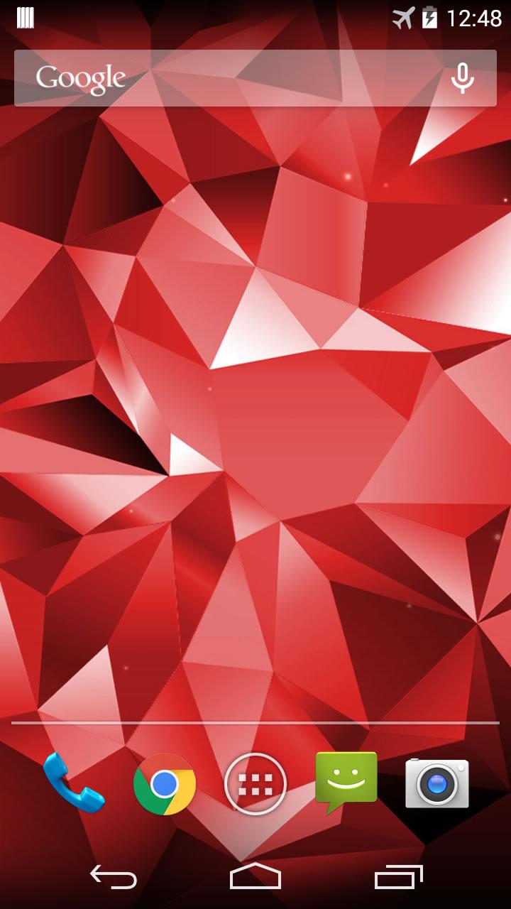 اسکرین شات برنامه Crystal Live Wallpaper 5
