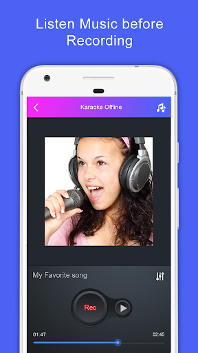 اسکرین شات 4 برنامه Sing Karaoke Offline