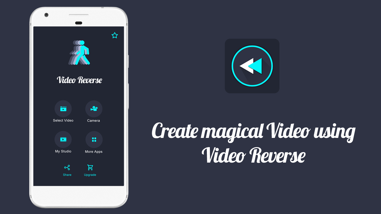 اسکرین شات 1 برنامه Reverse Video Editor