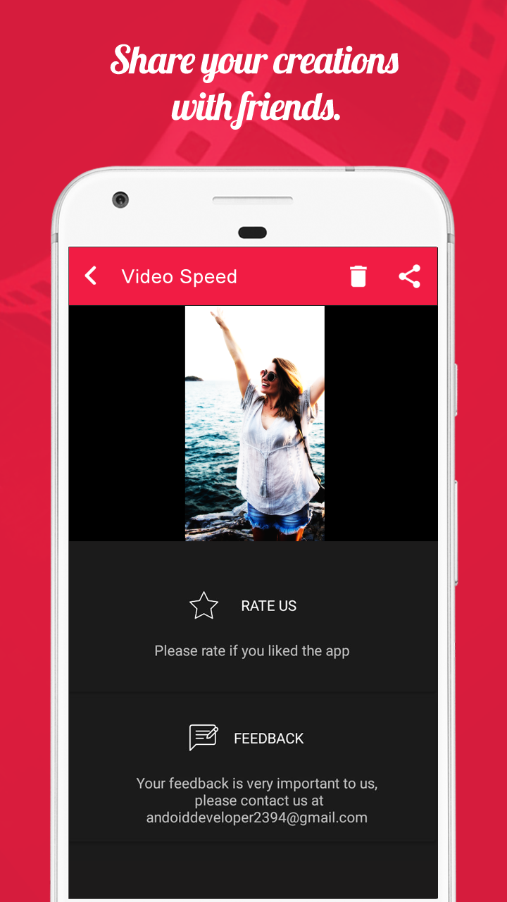 اسکرین شات 6 برنامه Video Speed Fast & Slow Motion
