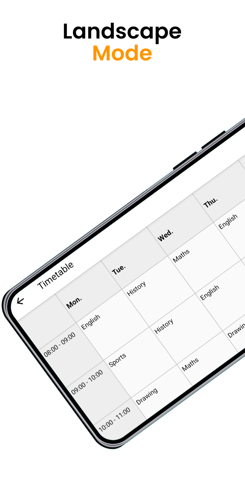 اسکرین شات 4 برنامه TimetableNotes