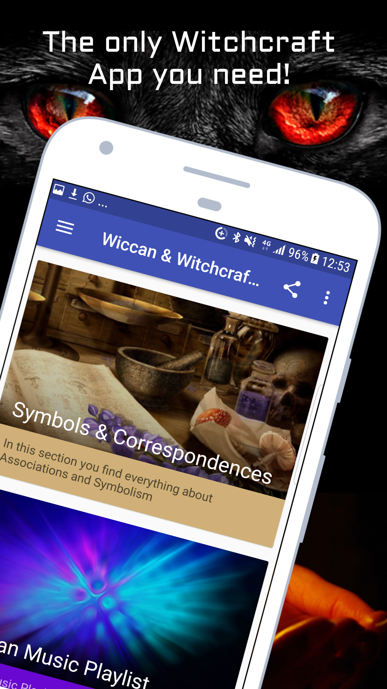 اسکرین شات 5 برنامه Wiccan and Witchcraft Spells