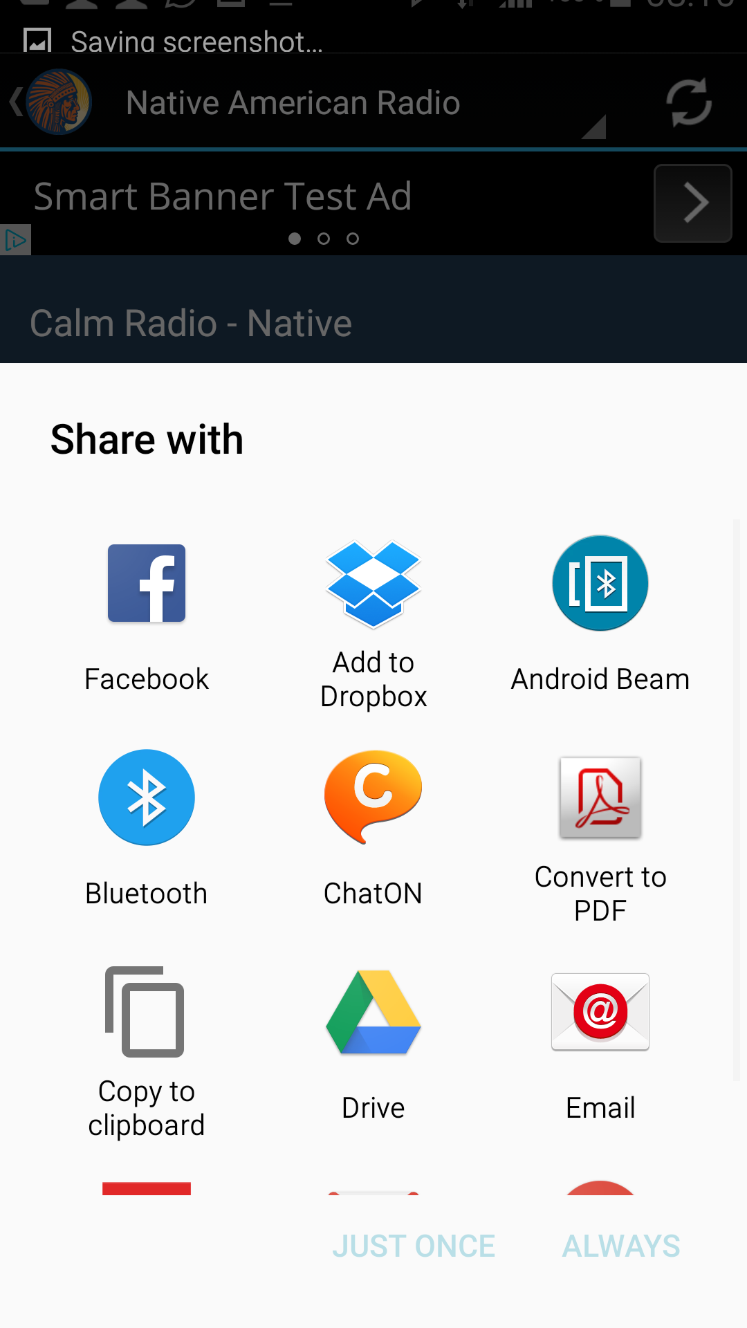 اسکرین شات 4 برنامه Native American Radio Stations