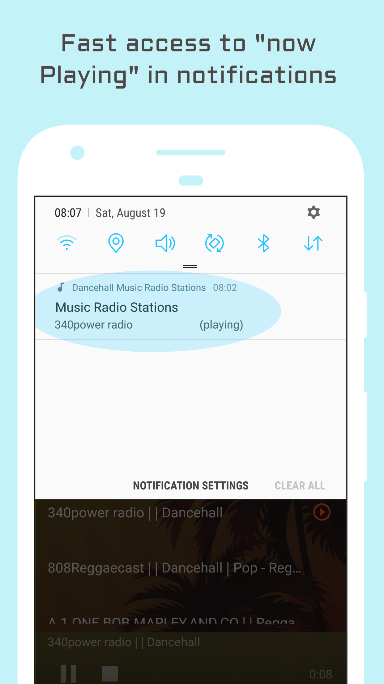 اسکرین شات 4 برنامه Disco Music Radio Stations