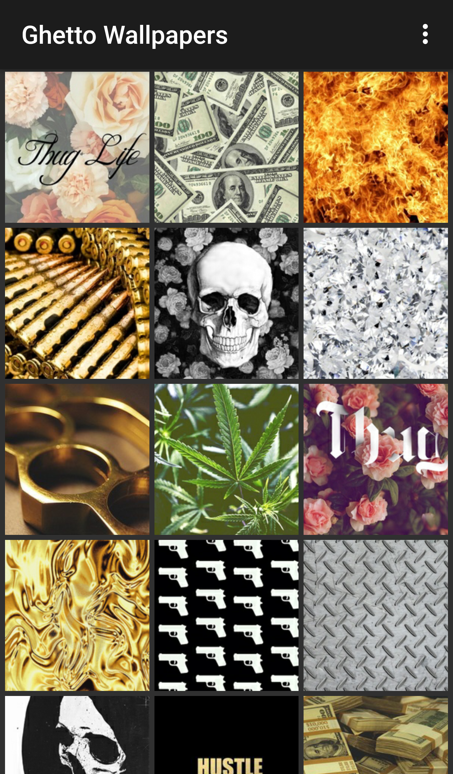 اسکرین شات 1 برنامه Ghetto Wallpapers
