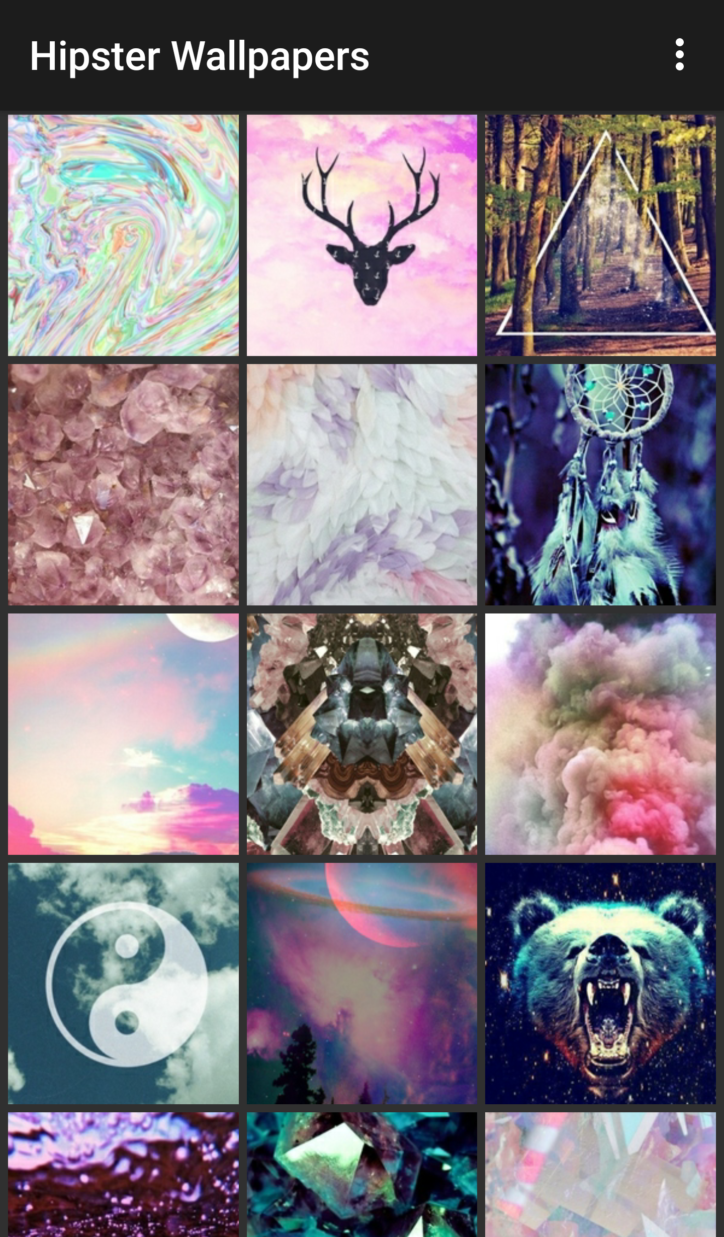 اسکرین شات 4 برنامه Hipster Wallpapers