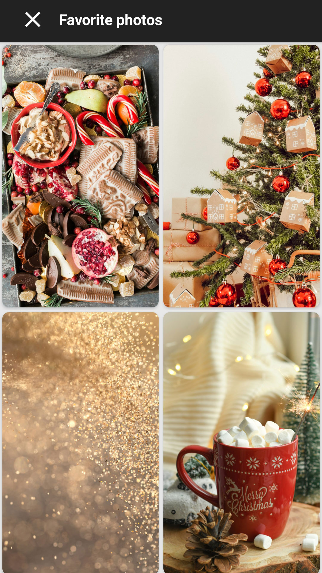 اسکرین شات 5 برنامه Christmas Wallpapers