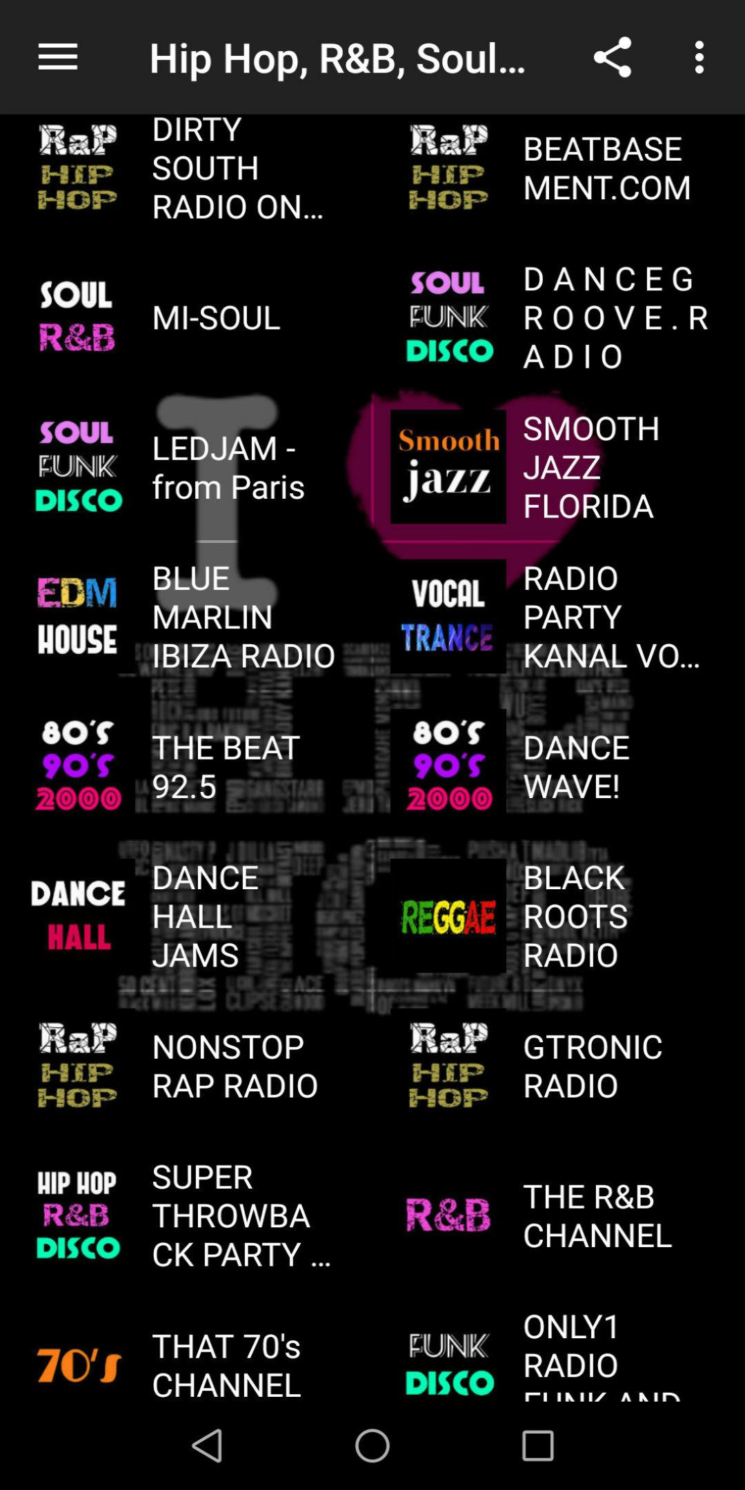 اسکرین شات 8 برنامه Hip Hop & Rap music