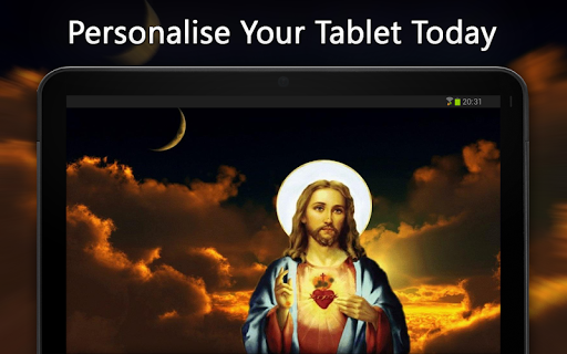 اسکرین شات 8 برنامه Jesus Wallpapers