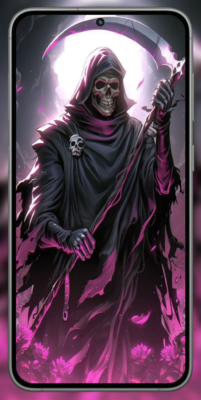 اسکرین شات 5 برنامه Grim Reaper Wallpaper