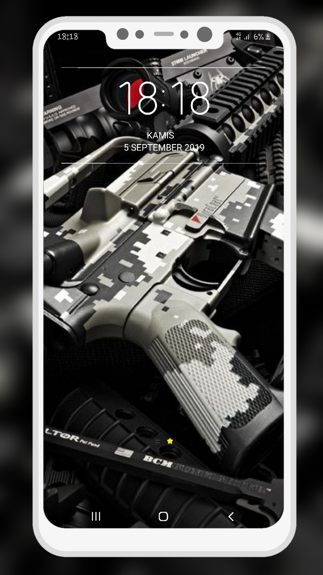 اسکرین شات 2 برنامه Gun Wallpapers