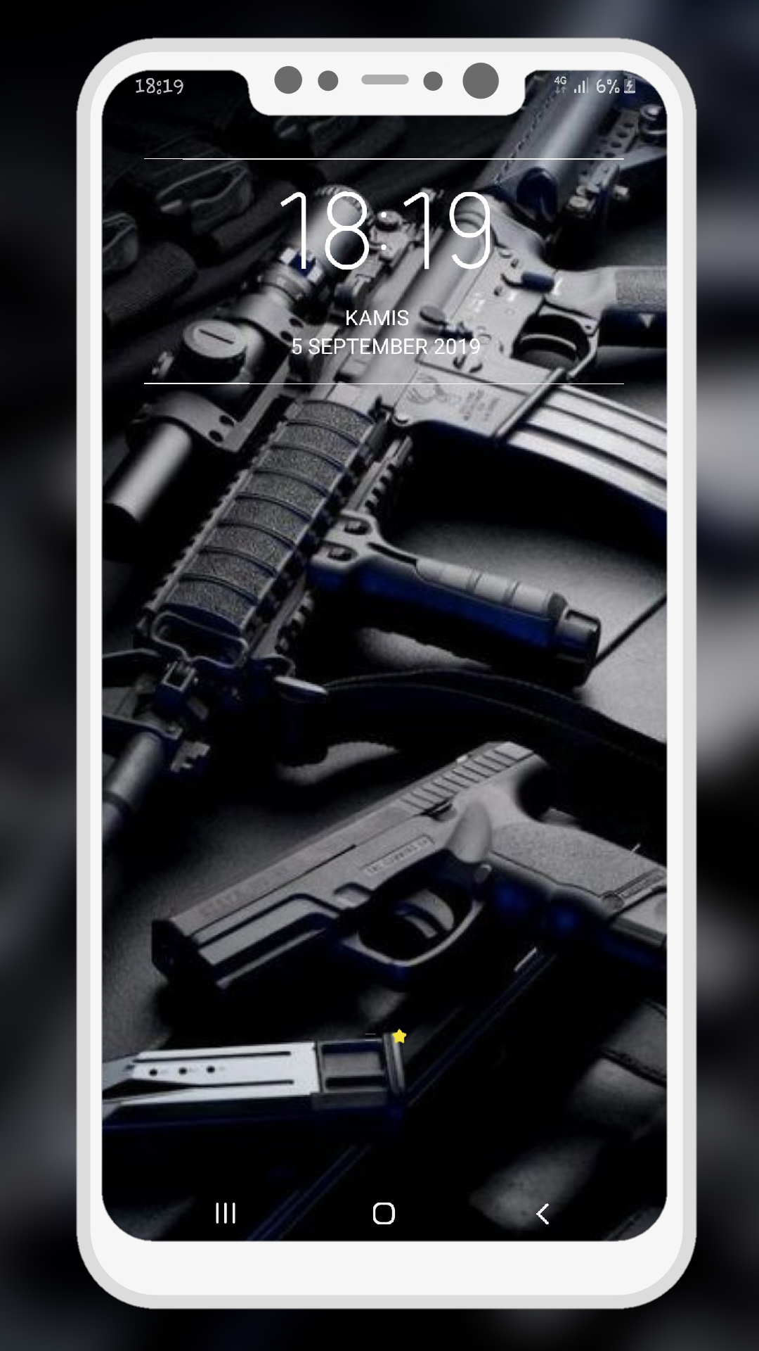 اسکرین شات 4 برنامه Gun Wallpapers