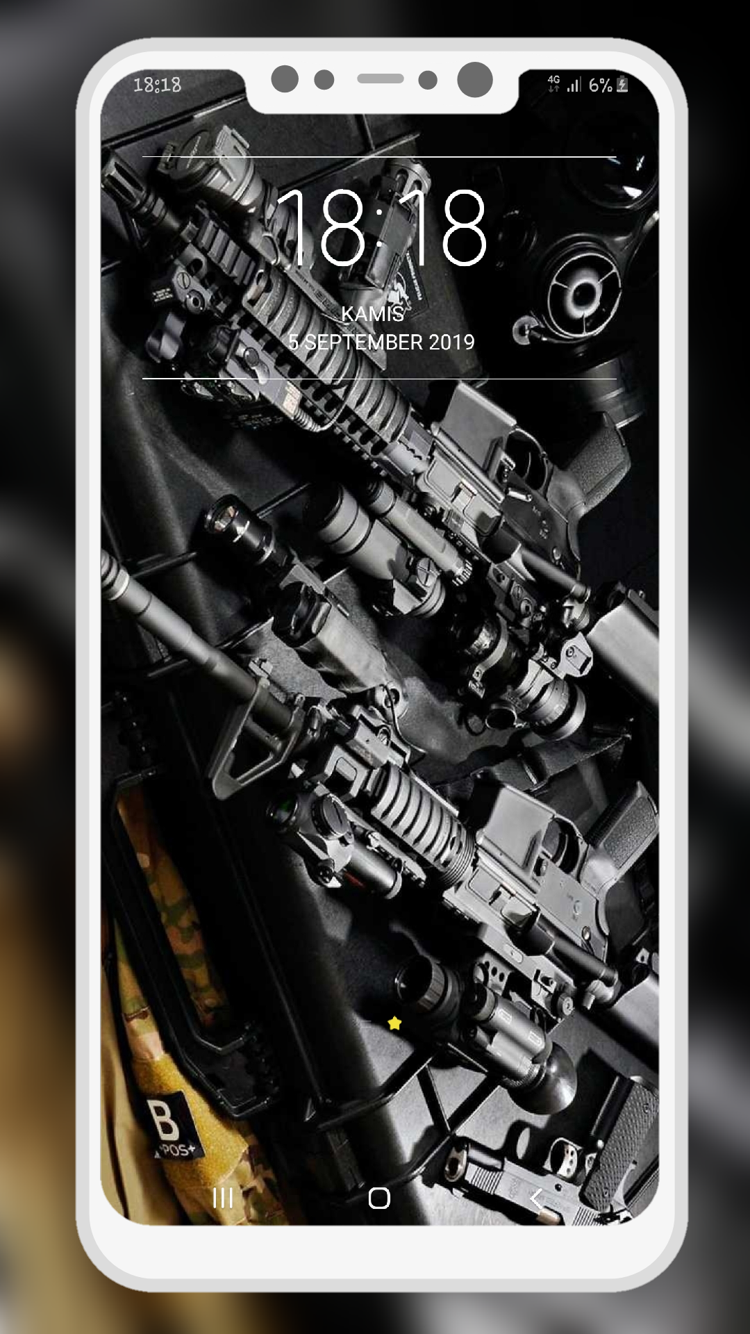 اسکرین شات 3 برنامه Gun Wallpapers
