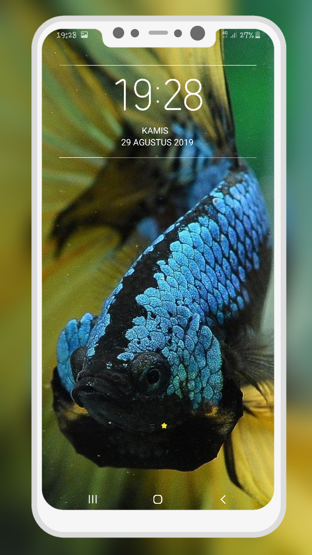 اسکرین شات 6 برنامه Betta Fish Wallpapers