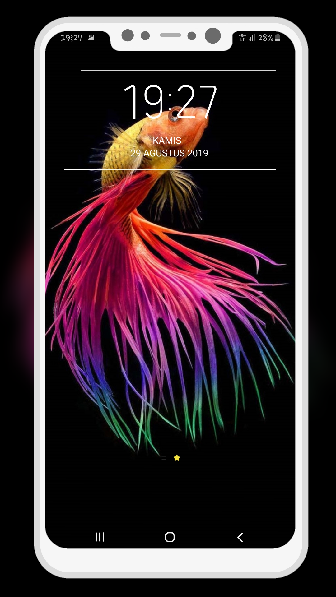 اسکرین شات 3 برنامه Betta Fish Wallpapers