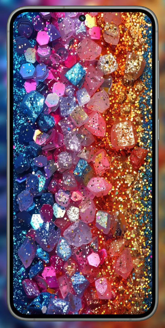 اسکرین شات 4 برنامه Glitter Wallpapers