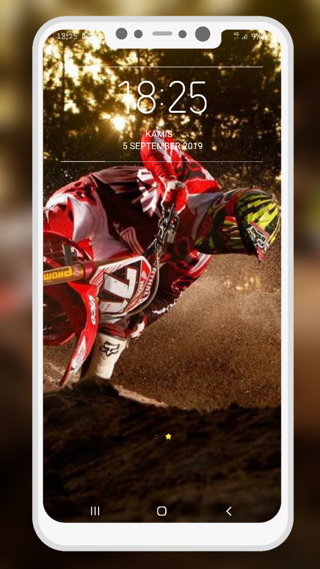 اسکرین شات 5 برنامه Motocross Wallpaper