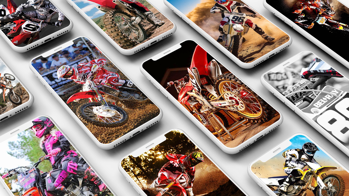 اسکرین شات 2 برنامه Motocross Wallpaper
