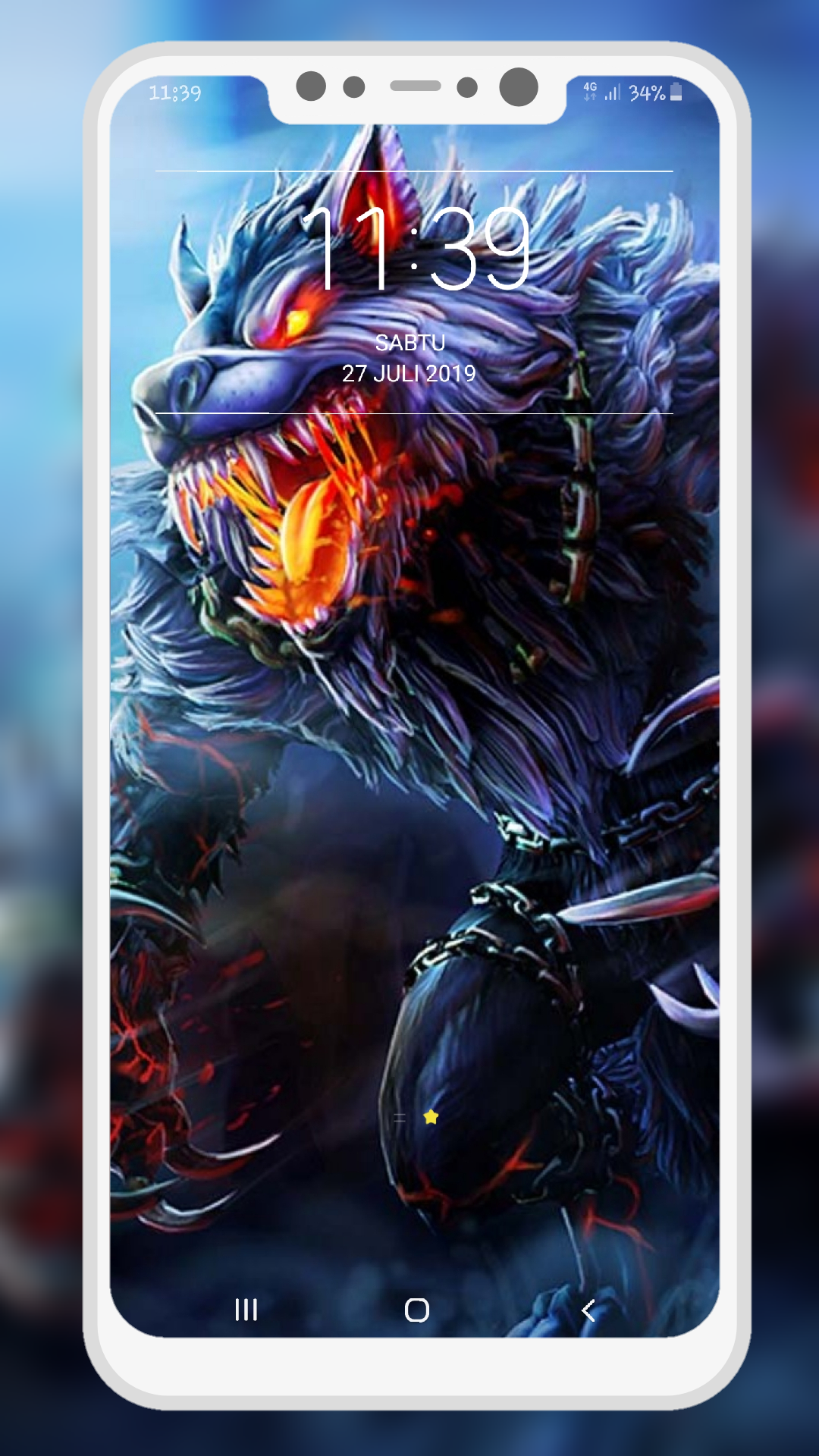 اسکرین شات 3 برنامه Werewolf Wallpaper