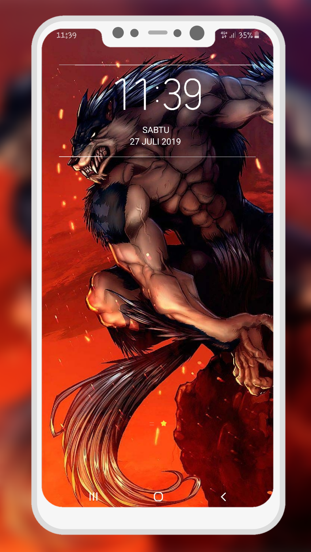 اسکرین شات 6 برنامه Werewolf Wallpaper