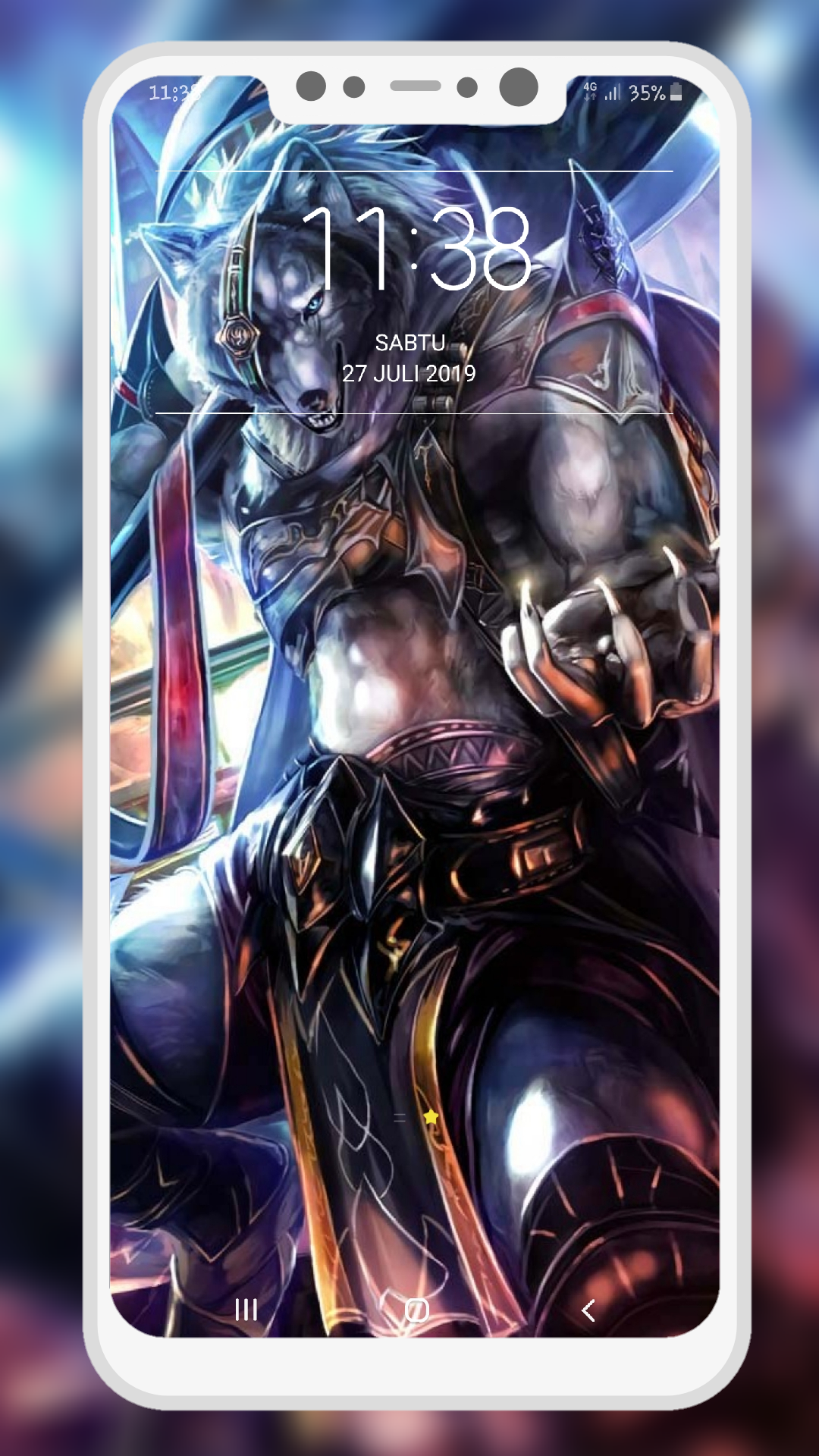 اسکرین شات 7 برنامه Werewolf Wallpaper