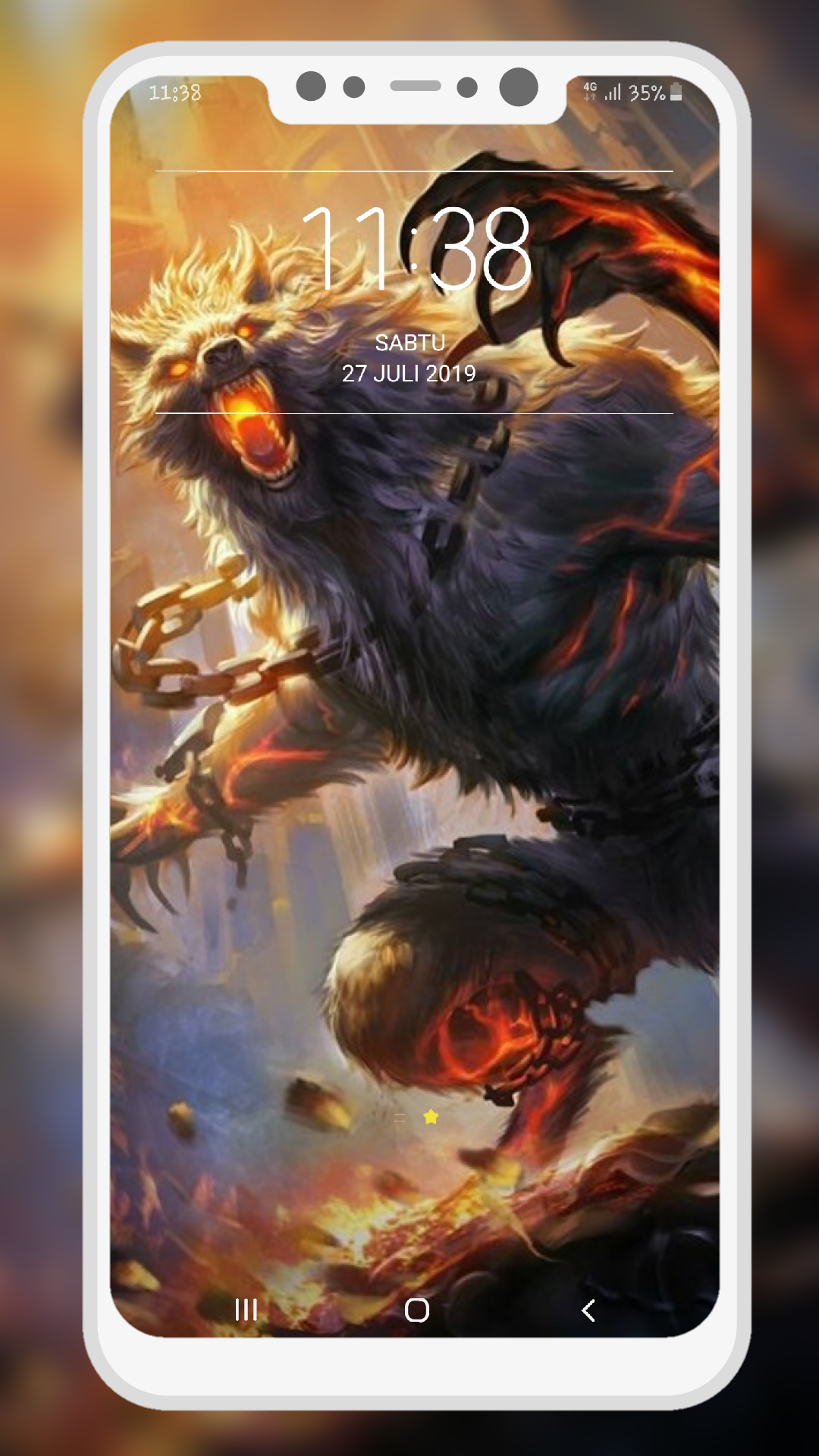 اسکرین شات 4 برنامه Werewolf Wallpaper