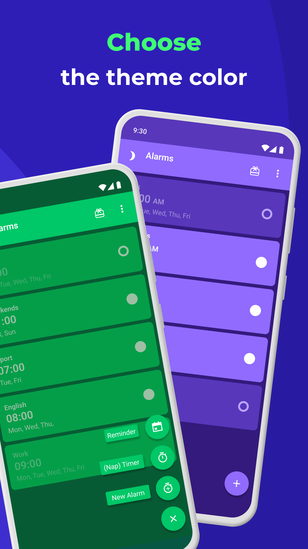 اسکرین شات 8 برنامه Digital Alarm Clock