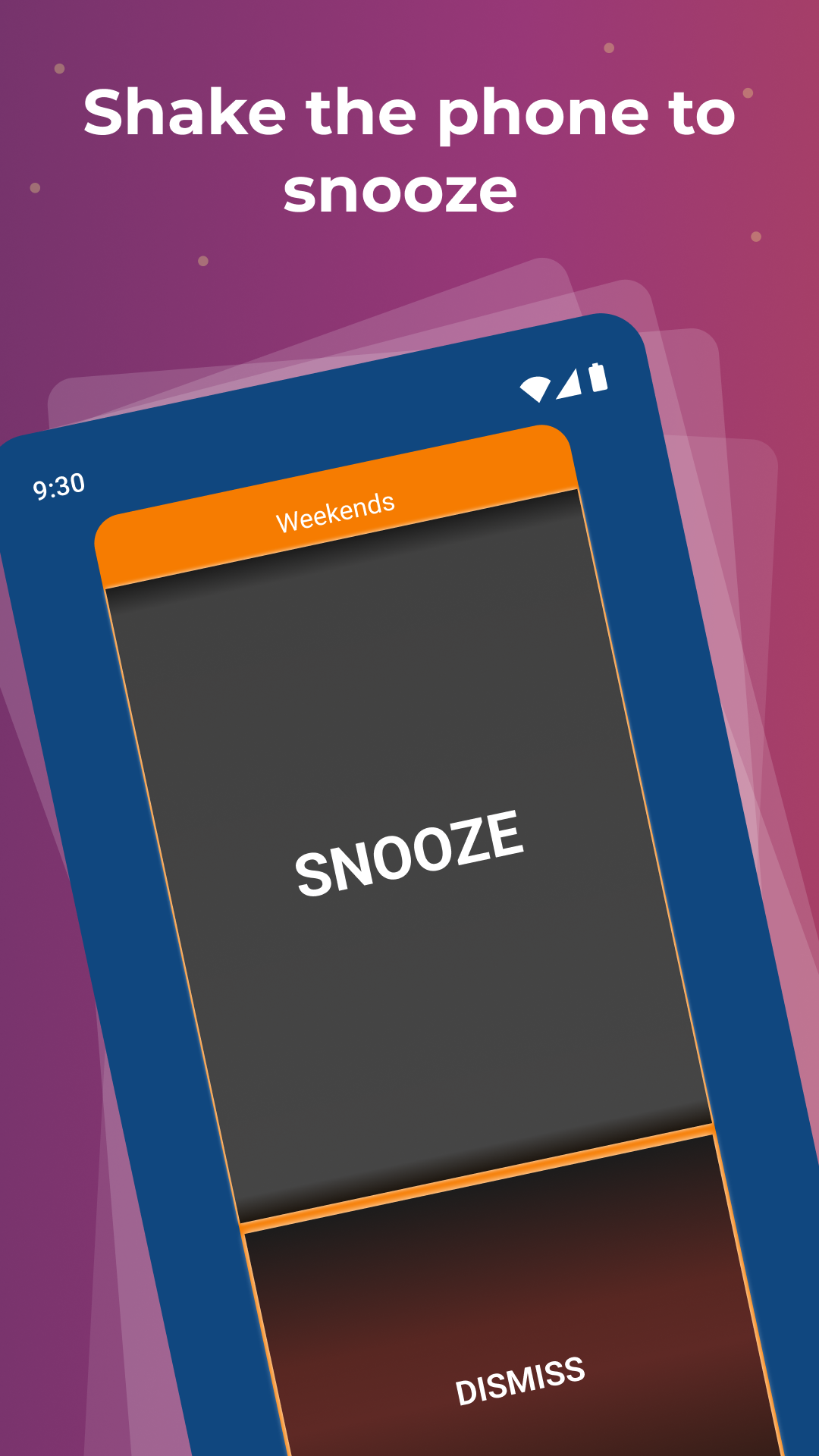 اسکرین شات 5 برنامه Digital Alarm Clock