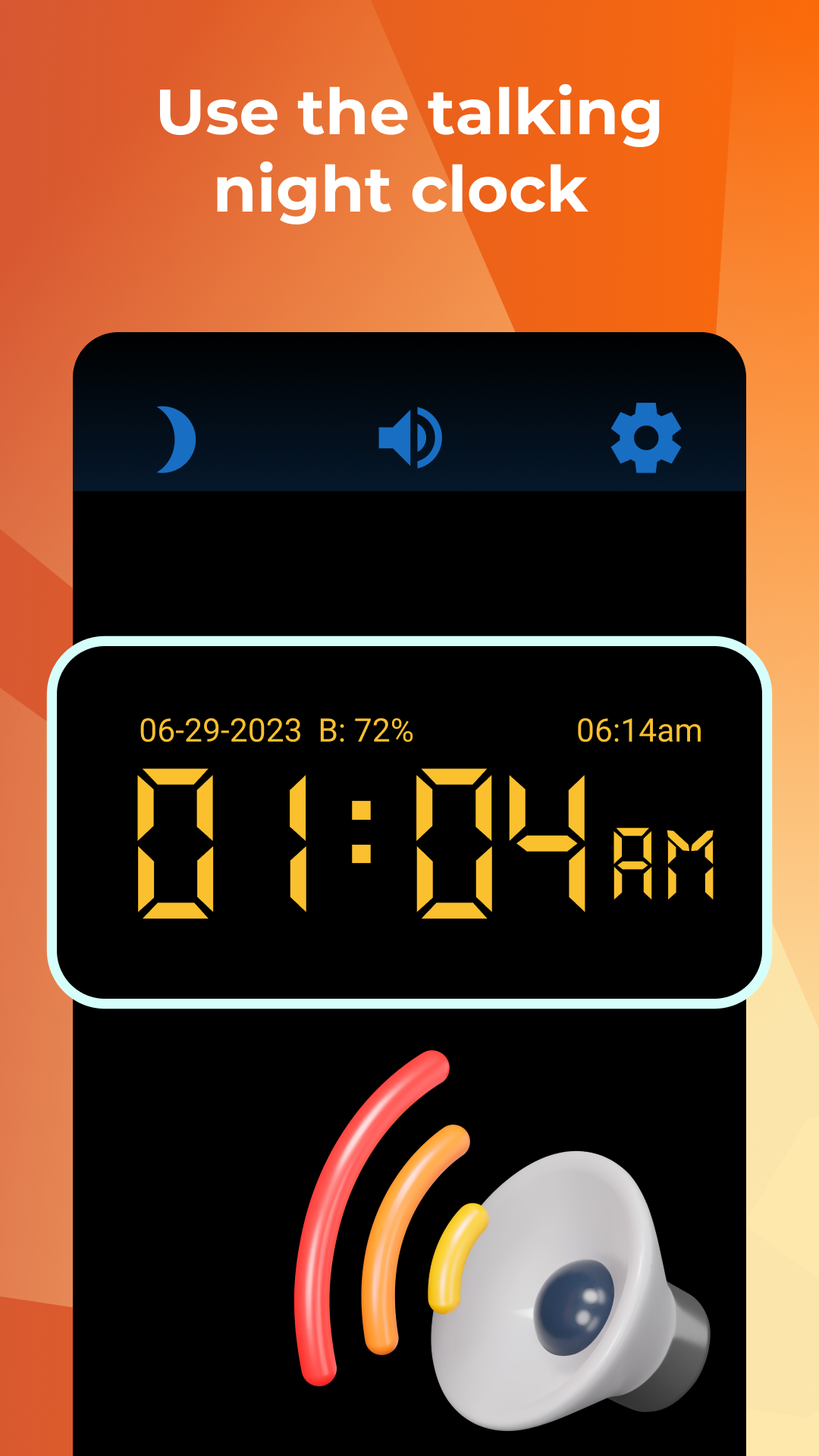 اسکرین شات 7 برنامه Digital Alarm Clock
