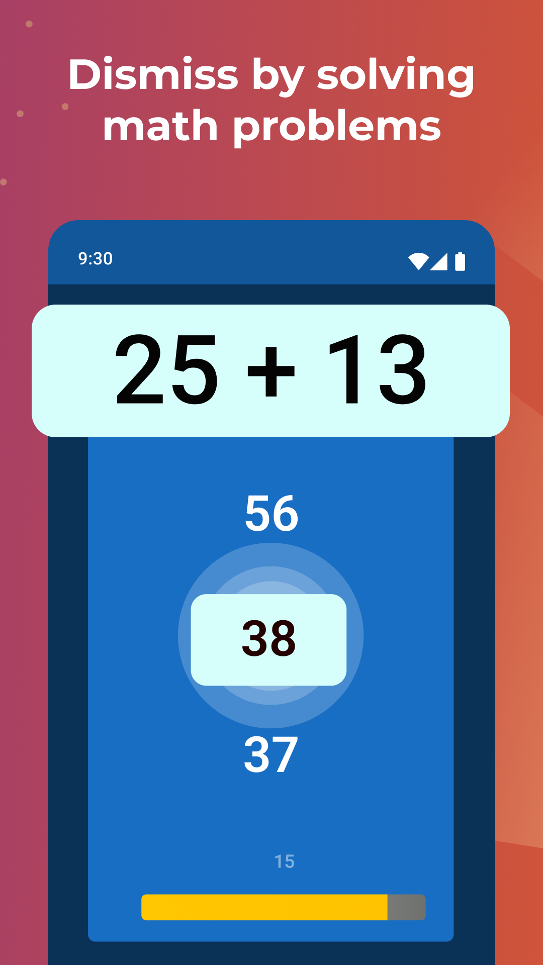 اسکرین شات 6 برنامه Digital Alarm Clock