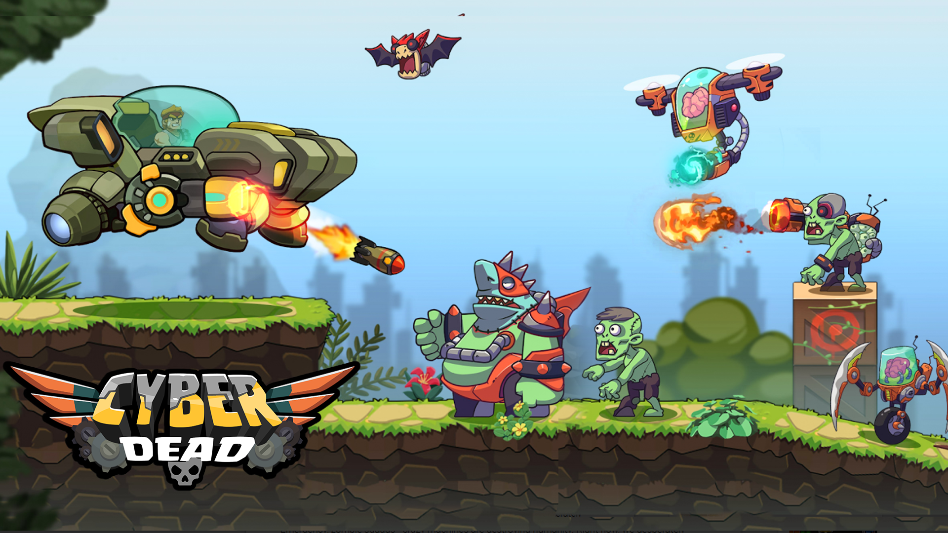 اسکرین شات 3 بازی Cyber Dead: Super Squad
