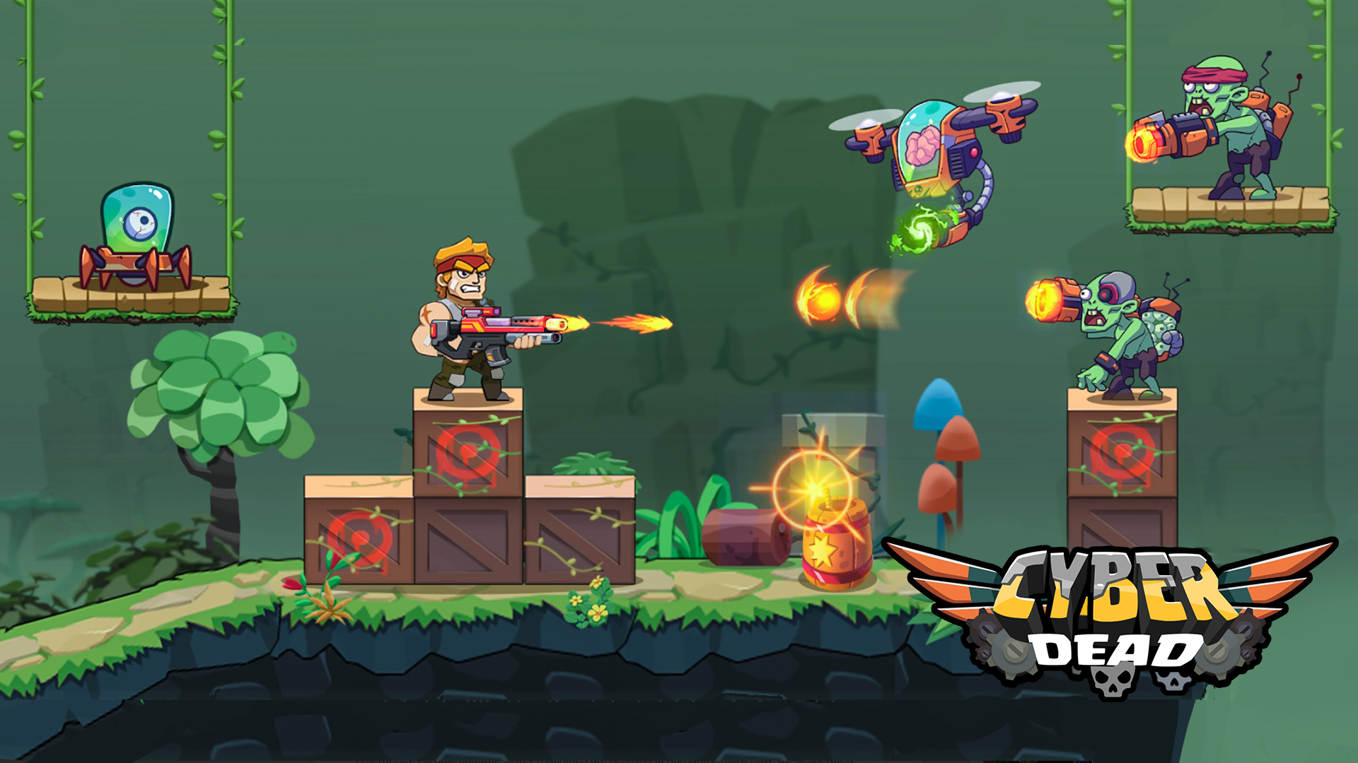 اسکرین شات 4 بازی Cyber Dead: Super Squad